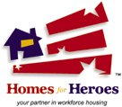 Homes For Heroes Logo