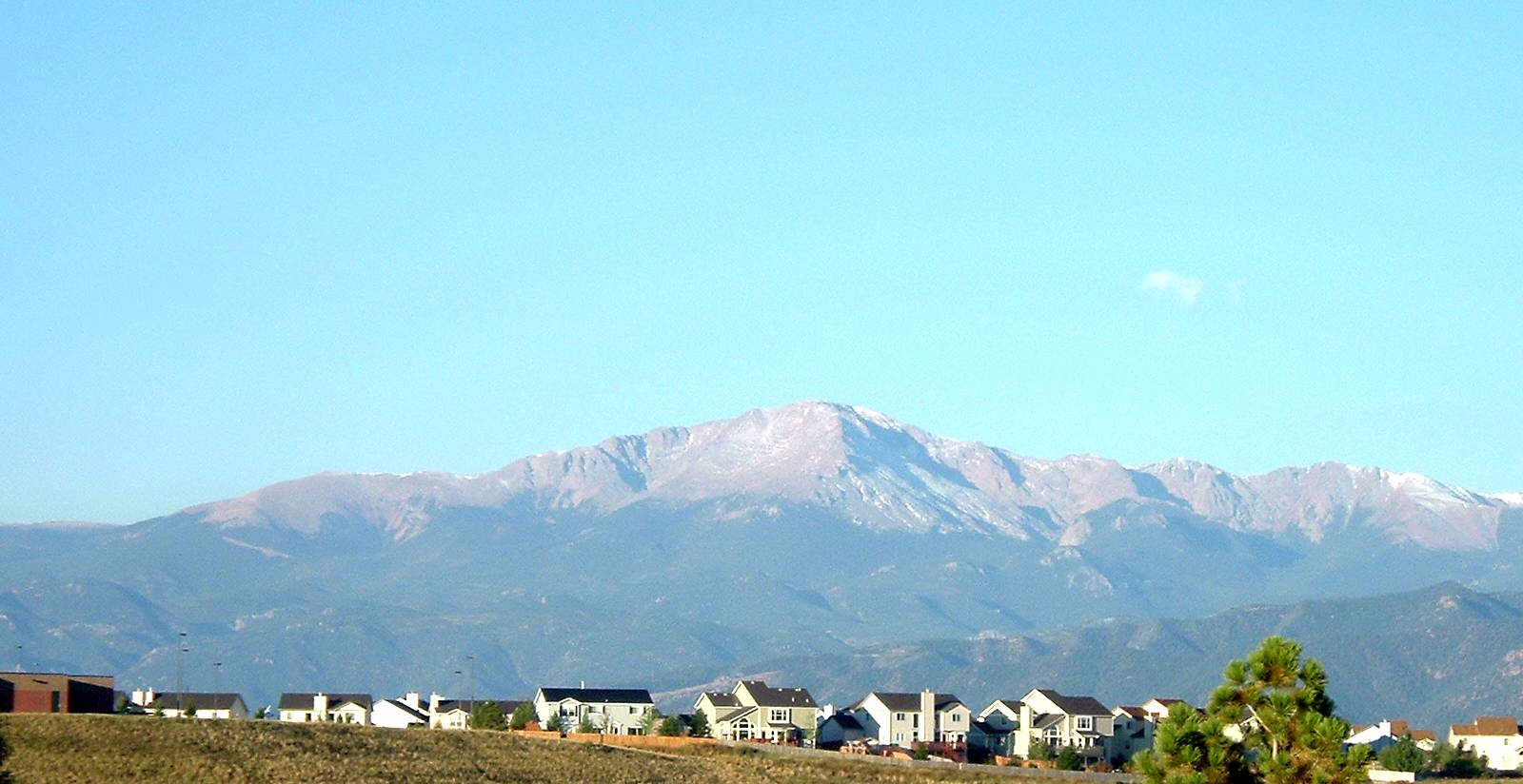 Pikes Peak & Blue Sky